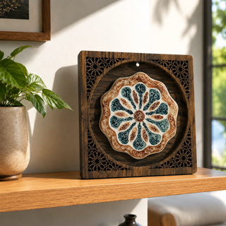 تابلو طرح میناکاری