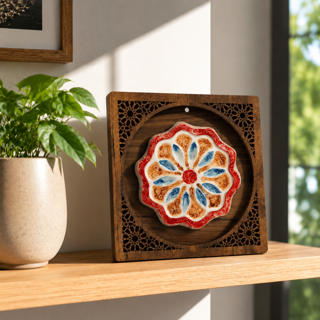 تابلو طرح میناکاری
